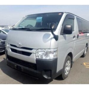 2020 Toyota Hiace Van white diesel used car Japan export