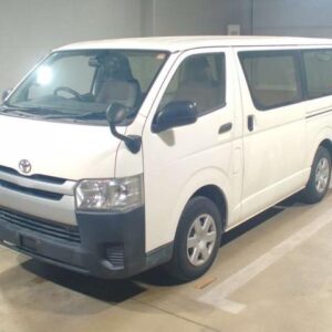2016 Toyota Hiace Van white gasoline used car Japan export