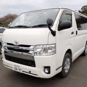2019 Toyota Regius Ace Van white gasoline used car Japan export