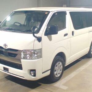 2022 Toyota Hiace Van white diesel used car Japan export