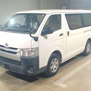 2016 Toyota Hiace Van white gasoline used car Japan export