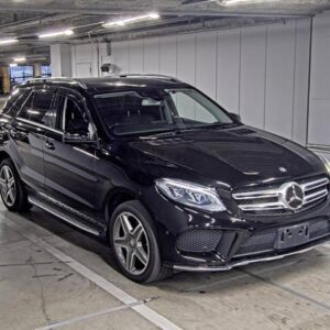 2016 Mercedes Benz Gle black diesel used car Japan export