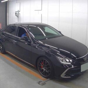2020 Toyota Mark X black gasoline used car Japan export