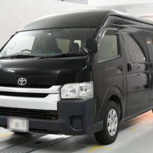 2014 Toyota Hiace Commuter black diesel used car Japan export