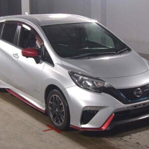 2017 Nissan Note silver gasoline used car Japan export