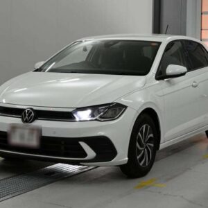 2022 Volkswagen Polo white gasoline used car Japan export