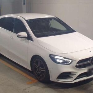 2023 Mercedes Benz B-Class white gasoline used car Japan export