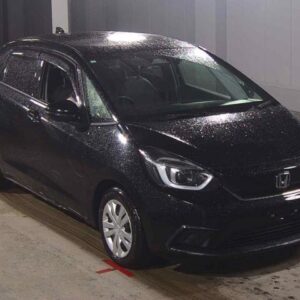 2021 Honda Fit black gasoline used car Japan export