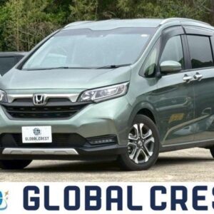 2023 Honda Freed Hybrid green gasoline used car Japan export