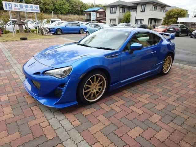 Ref:AUX-23372224 SUBARU BRZ 2013 1 2013 Subaru Brz blue gasoline used car Japan export