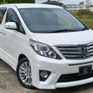 2011 Toyota Alphard pearl gasoline used car Japan export