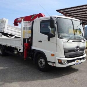 2018 Hino Hino Ranger white diesel used car Japan export
