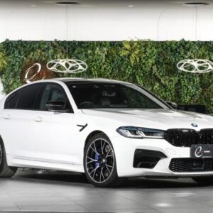 2021 Bmw M5 white gasoline used car Japan export