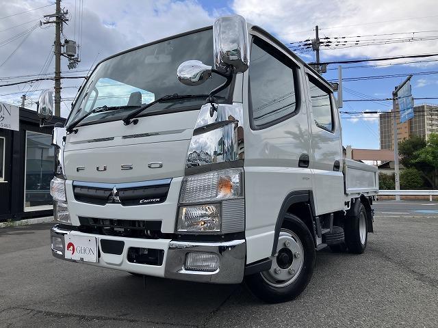 Ref:AUX-23377366 MITSUBISHI FUSO CANTER 2021 1 2021 Mitsubishi Fuso Canter white diesel used car Japan export