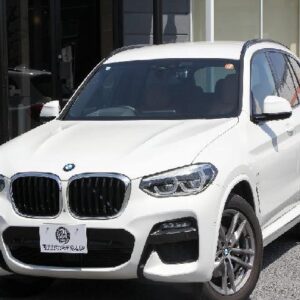 2021 Bmw X3 white diesel used car Japan export