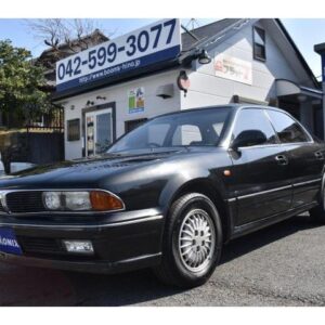1992 Mitsubishi Diamante green gasoline used car Japan export