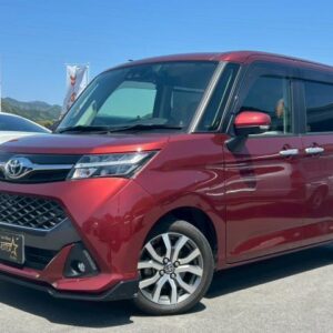 2019 Toyota Tank red gasoline used car Japan export
