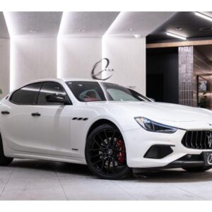 2021 Maserati Ghibli white gasoline used car Japan export