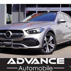 2024 Mercedes Benz C-Class All Terrain silver hybrid used car Japan export