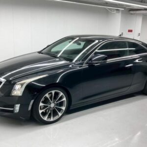 2017 Cadillac Cadillac Ats Coupe black gasoline used car Japan export