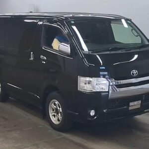 2015 Toyota Regius Ace Van black diesel used car Japan export