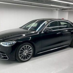 2024 Mercedes Benz S-Class black diesel used car Japan export