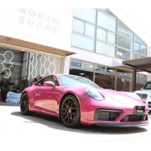 2024 Porsche 911 pink gasoline used car Japan export