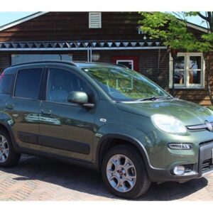 2018 Fiat Panda green gasoline used car Japan export