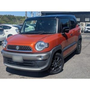 2018 Suzuki Xbee orange gasoline used car Japan export