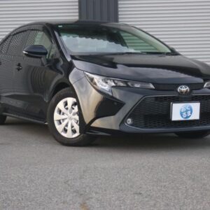 2022 Toyota Corolla black hybrid used car Japan export