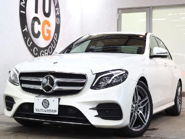 Ref:AUX-23386255 MERCEDES BENZ E-CLASS 2019 1 2019 Mercedes Benz E-Class white gasoline used car Japan export