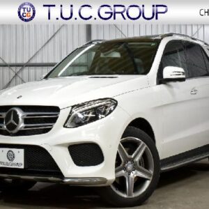 2017 Mercedes Benz Gle white diesel used car Japan export