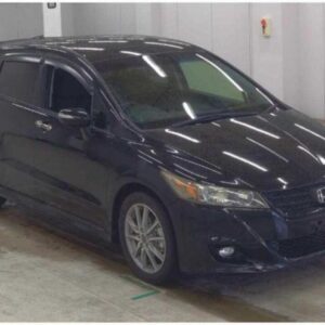 2013 Honda Stream black gasoline used car Japan export