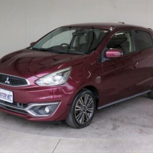 2016 Mitsubishi Mirage red gasoline used car Japan export
