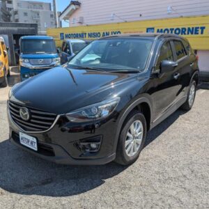 2015 Mazda Cx-5 black diesel used car Japan export