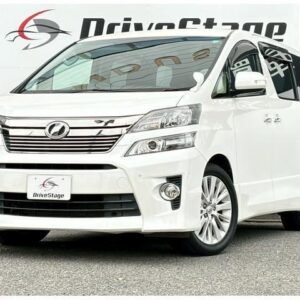 2013 Toyota Vellfire pearl gasoline used car Japan export