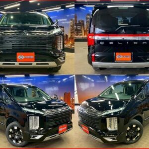 2019 Mitsubishi Delica D:5 black diesel used car Japan export