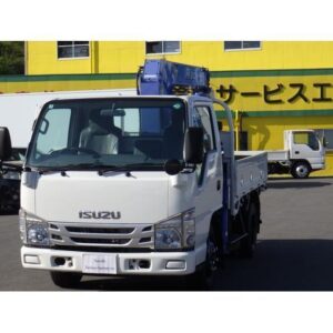 2008 Isuzu Elf Truck white diesel used car Japan export