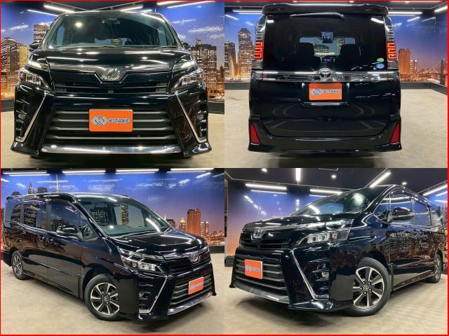 Ref:AUX-23396313 TOYOTA VOXY 2018 1 2018 Toyota Voxy black gasoline used car Japan export