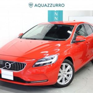 2018 Volvo V40 red diesel used car Japan export