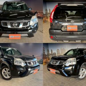 2012 Nissan X-Trail black gasoline used car Japan export