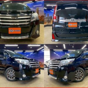 2015 Toyota Noah black gasoline used car Japan export