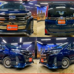 2018 Toyota Noah green gasoline used car Japan export