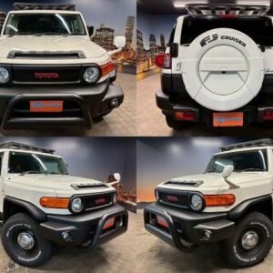 2011 Toyota Fj Cruiser white gasoline used car Japan export