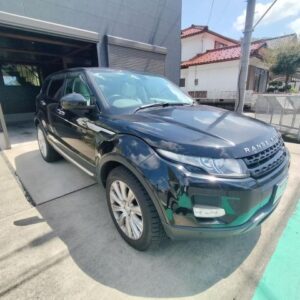 2015 Land Rover Range Rover Evoque black gasoline used car Japan export