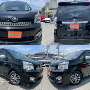 2013 Toyota Voxy black gasoline used car Japan export