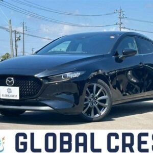 2021 Mazda Mazda3 Fastback black gasoline used car Japan export