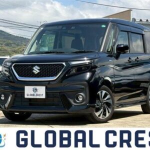2021 Suzuki Solio Bandit black gasoline used car Japan export