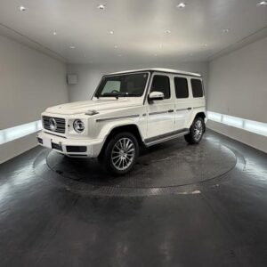 2021 Mercedes Benz G-Class white diesel used car Japan export