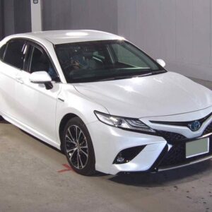 2018 Toyota Camry pearl gasoline used car Japan export
